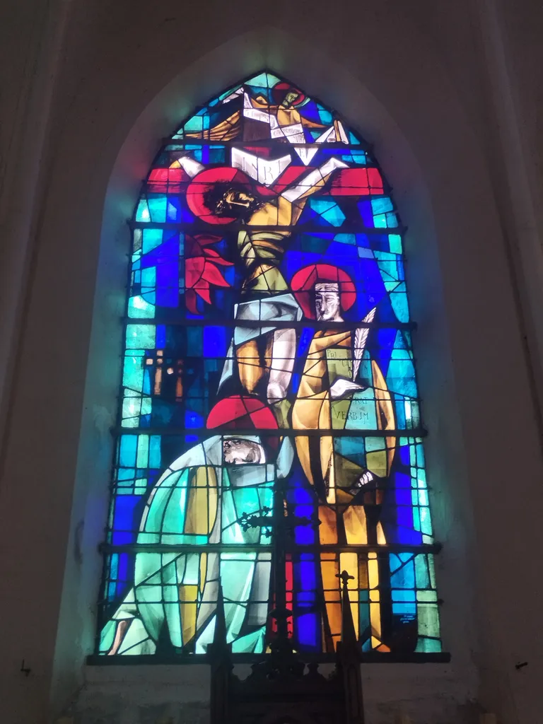 Vitrail Baie 0 dans l'Église Notre-Dame à Campneuseville
