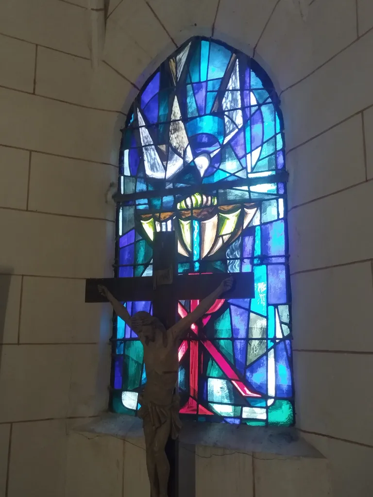 Vitrail Baie 15 dans l'Église Notre-Dame à Campneuseville