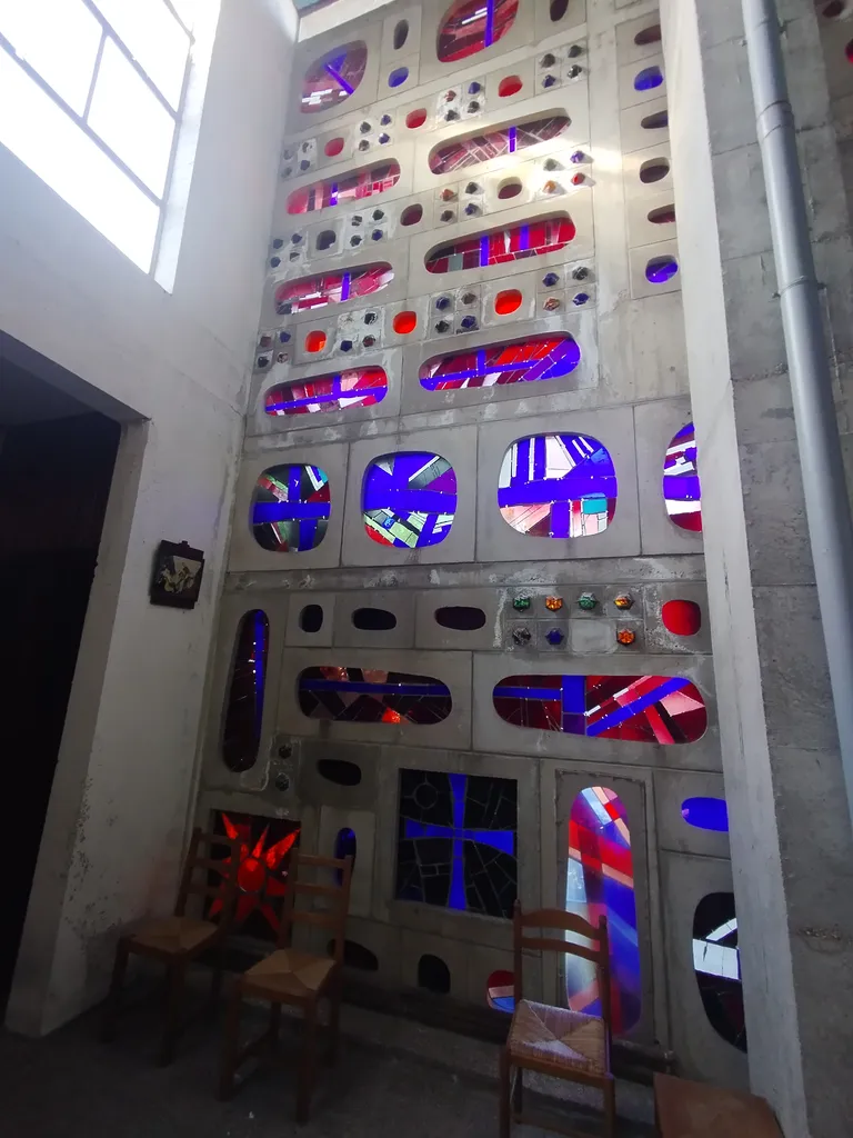 Vitrail Baie 2 dans l'Église Saint-Martin de Foucarmont