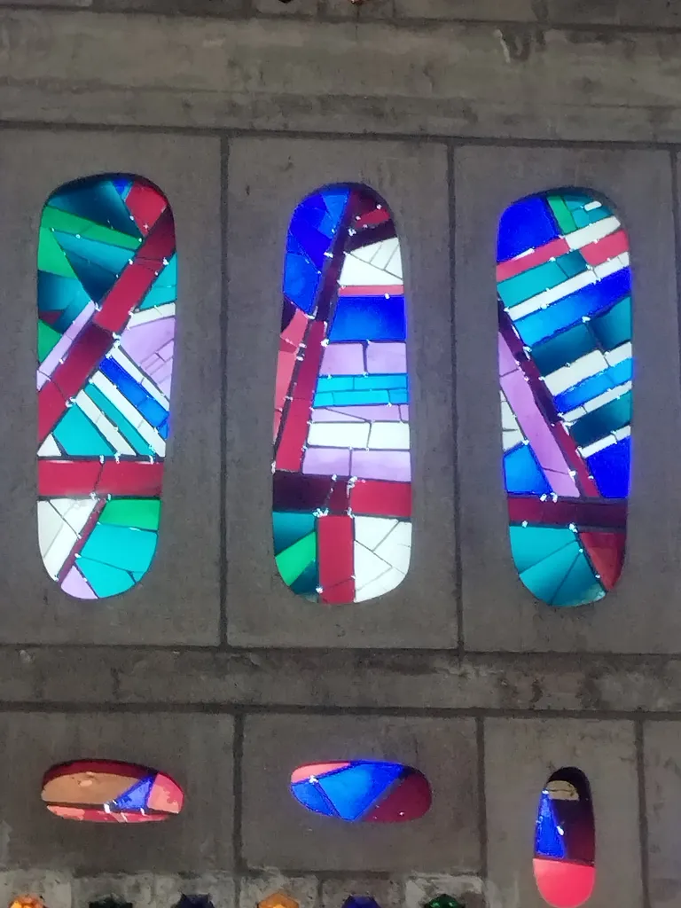 Vitrail Baie 2 dans l'Église Saint-Martin de Foucarmont