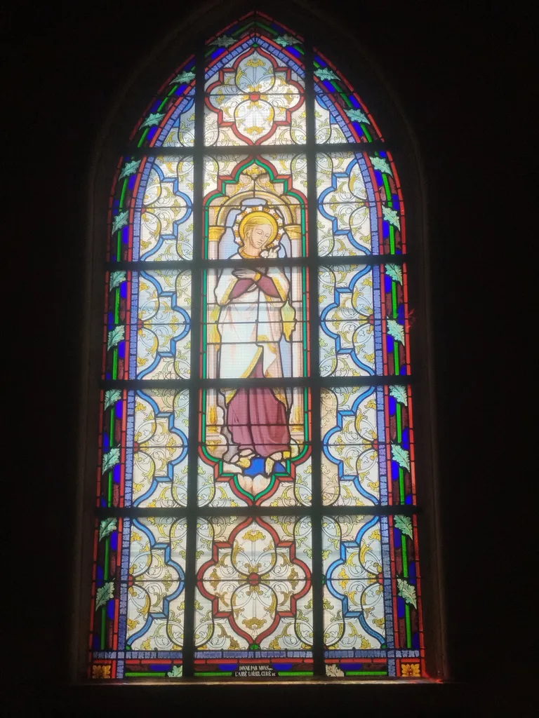 Vitrail Baie 6 dans l'Église Saint-Jean-Baptiste d'Harcanville