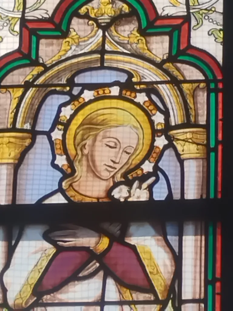 Vitrail Baie 6 dans l'Église Saint-Jean-Baptiste d'Harcanville