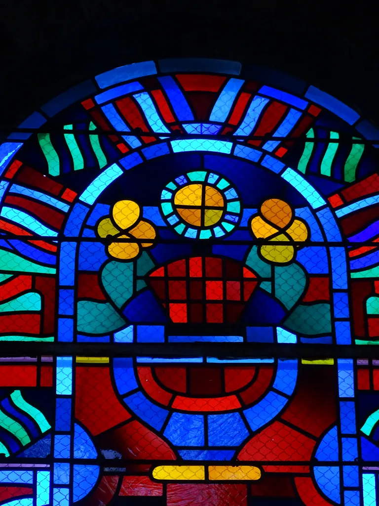 Vitrail Baie 3 dans l'Église Notre-Dame de la Victoire au Havre