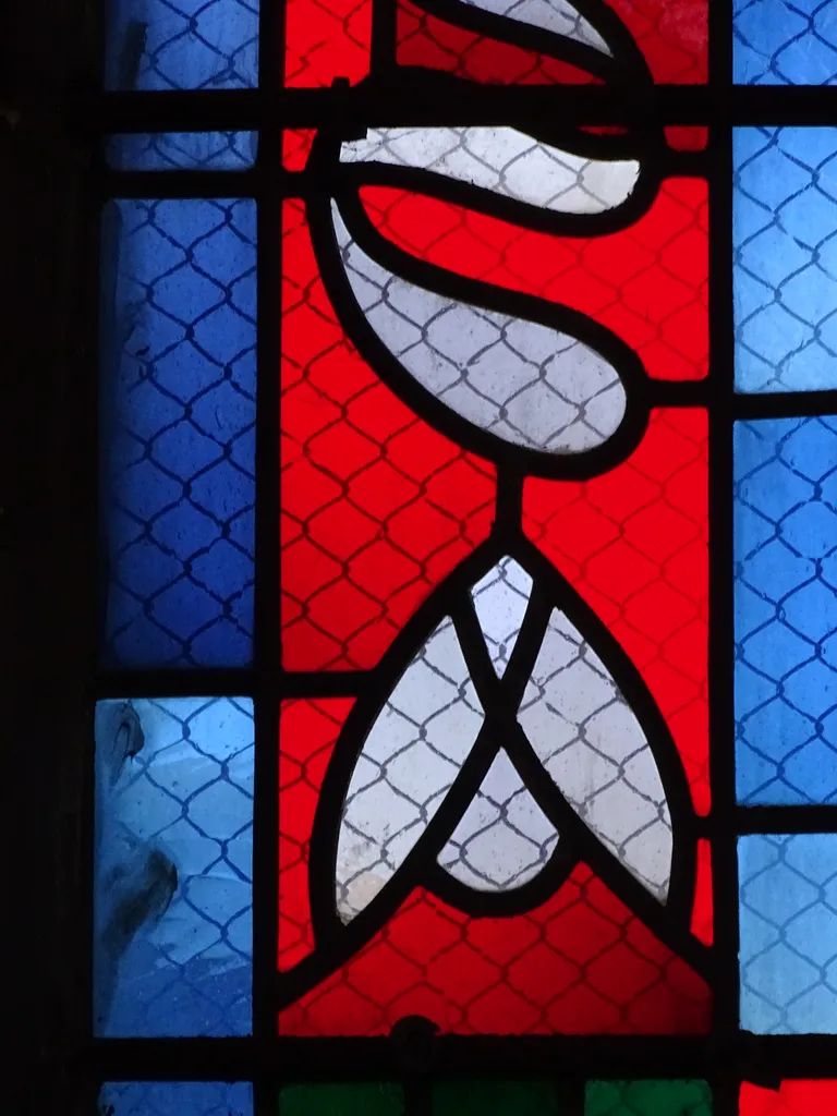 Vitrail Baie 5 dans l'Église Notre-Dame de la Victoire au Havre