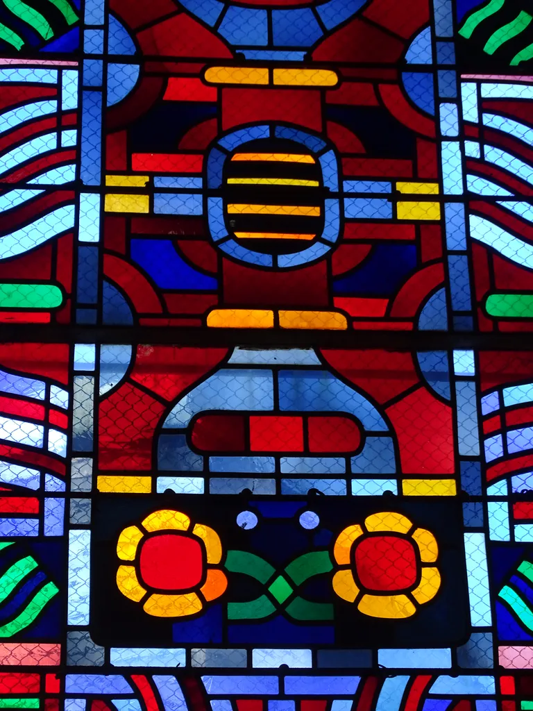 Vitrail Baie 7 dans l'Église Notre-Dame de la Victoire au Havre