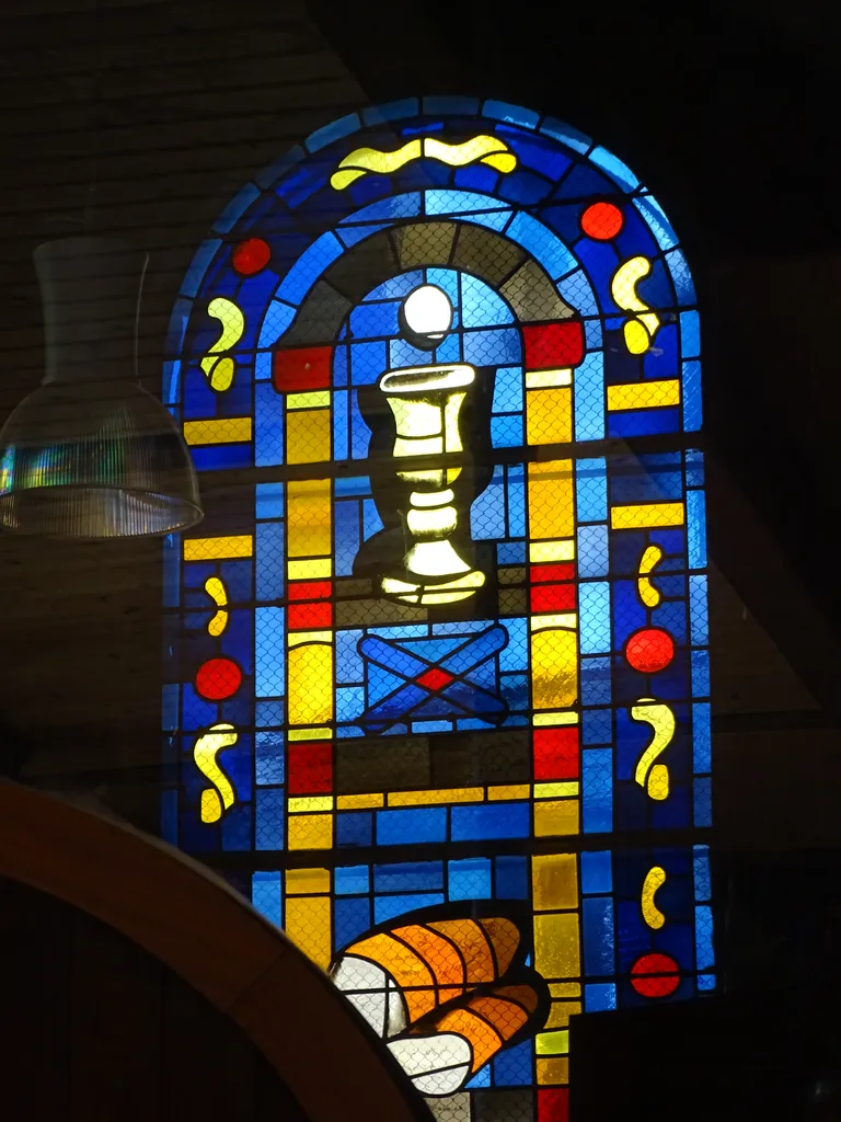Vitrail Baie 9 dans l'Église Notre-Dame de la Victoire au Havre