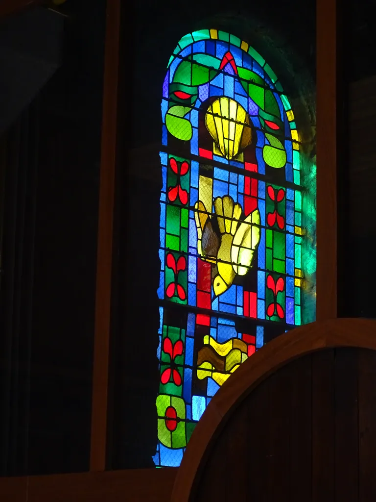Vitrail Baie 11 dans l'Église Notre-Dame de la Victoire au Havre