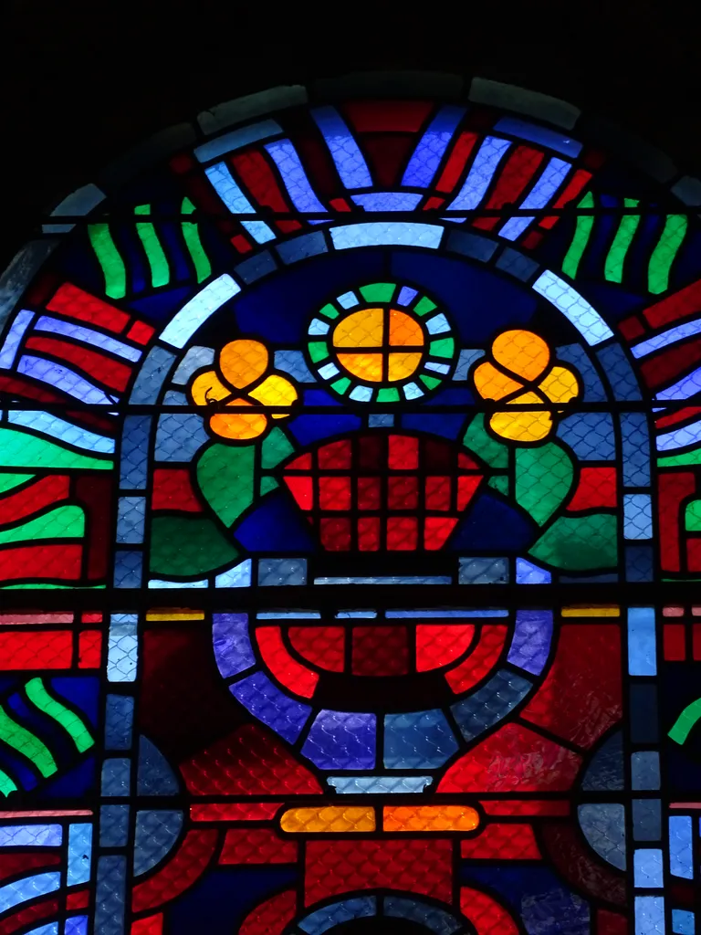Vitrail Baie 4 dans l'Église Notre-Dame de la Victoire au Havre