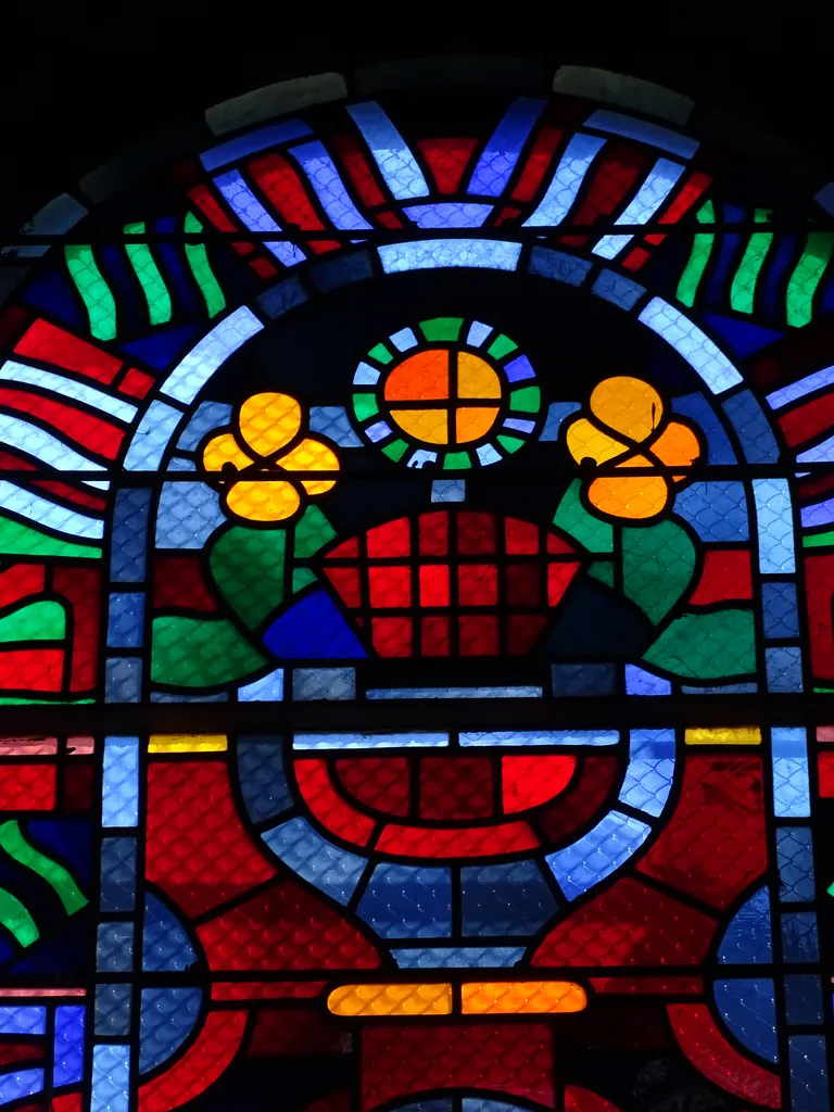 Vitrail Baie 8 dans l'Église Notre-Dame de la Victoire au Havre