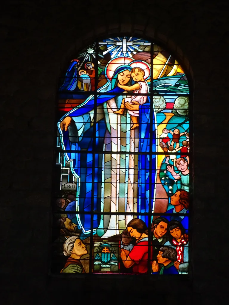 Vitrail Baie 00 dans l'Église Notre-Dame de la Victoire au Havre