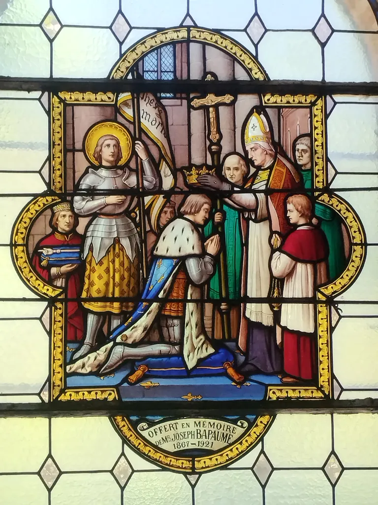 Vitrail Baie 7 dans l'Église Saint-Denis du Hanouard