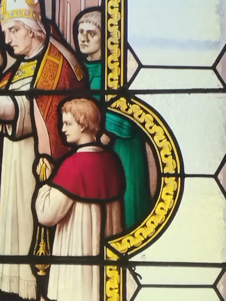 Vitrail Baie 7 dans l'Église Saint-Denis du Hanouard