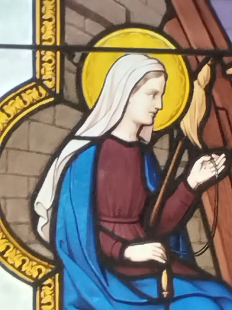 Vitrail Baie 8 dans l'Église Saint-Denis du Hanouard