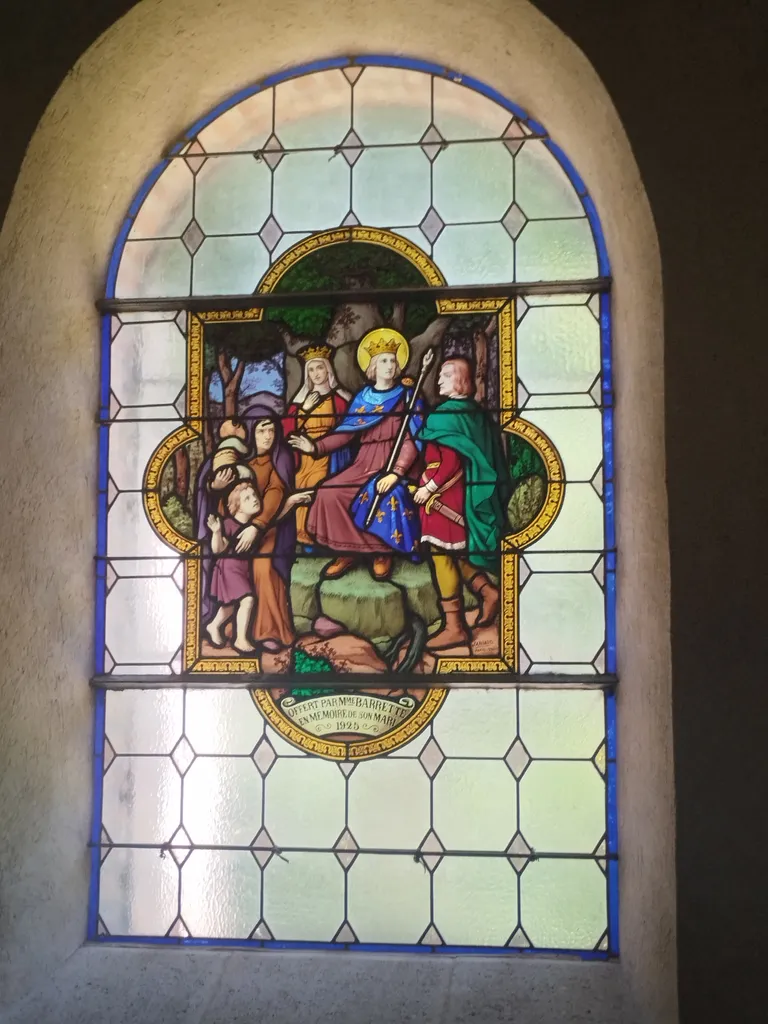 Vitrail Baie 9 dans l'Église Saint-Denis du Hanouard