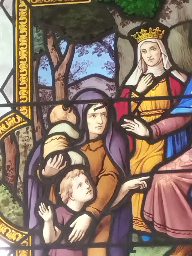 Vitrail Baie 9 dans l'Église Saint-Denis du Hanouard