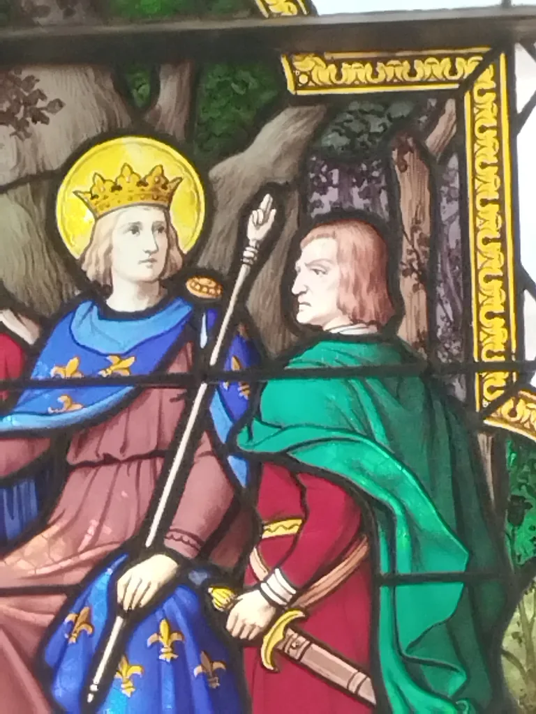 Vitrail Baie 9 dans l'Église Saint-Denis du Hanouard