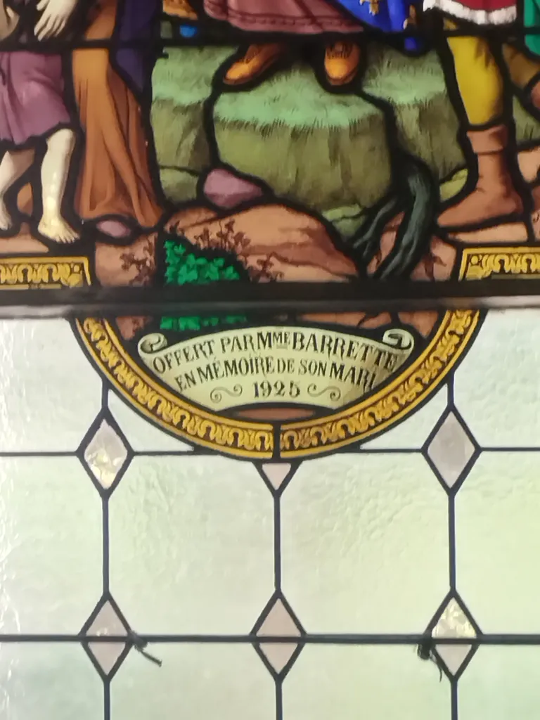 Vitrail Baie 9 dans l'Église Saint-Denis du Hanouard