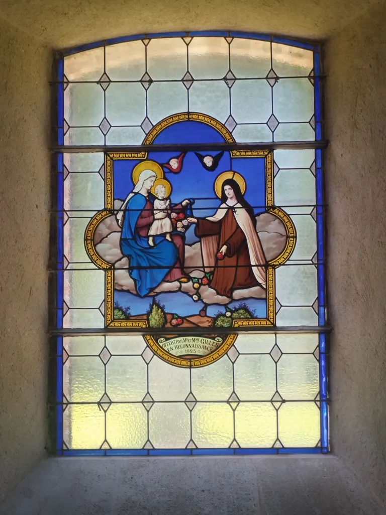 Vitrail Baie 10 dans l'Église Saint-Denis du Hanouard