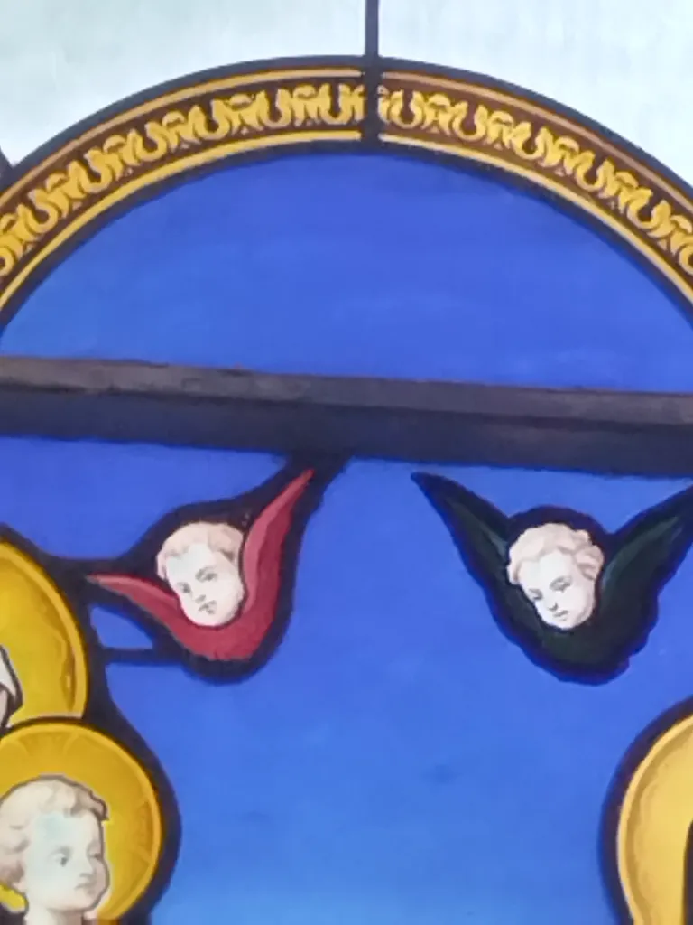 Vitrail Baie 10 dans l'Église Saint-Denis du Hanouard