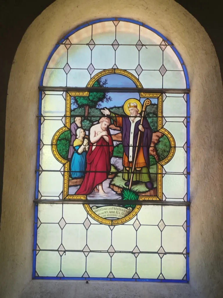 Vitrail Baie 11 dans l'Église Saint-Denis du Hanouard