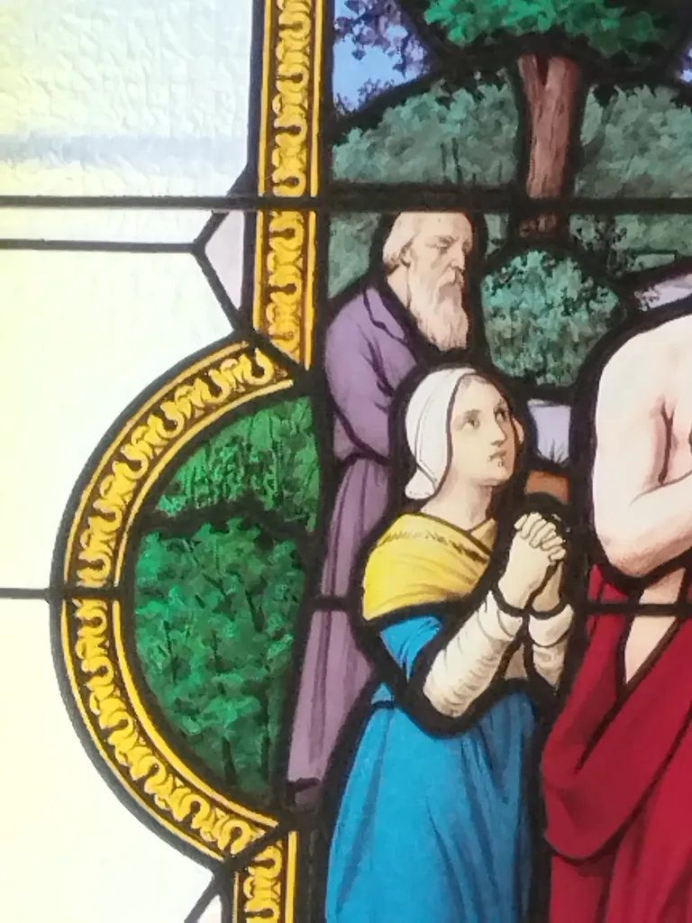 Vitrail Baie 11 dans l'Église Saint-Denis du Hanouard