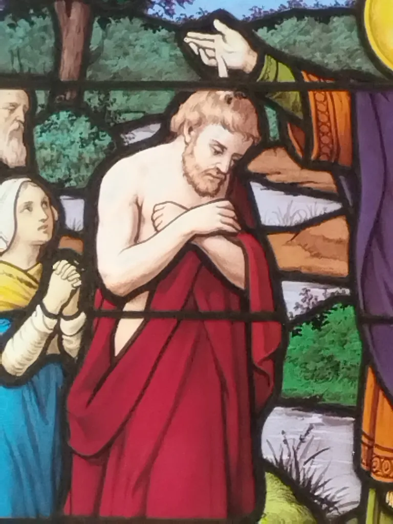Vitrail Baie 11 dans l'Église Saint-Denis du Hanouard