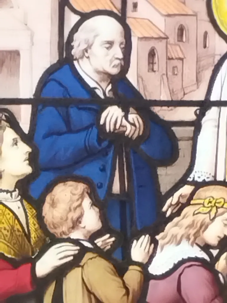 Vitrail Baie 12 dans l'Église Saint-Denis du Hanouard