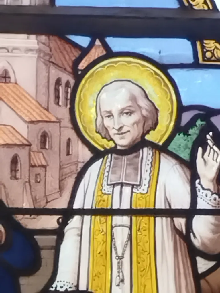 Vitrail Baie 12 dans l'Église Saint-Denis du Hanouard