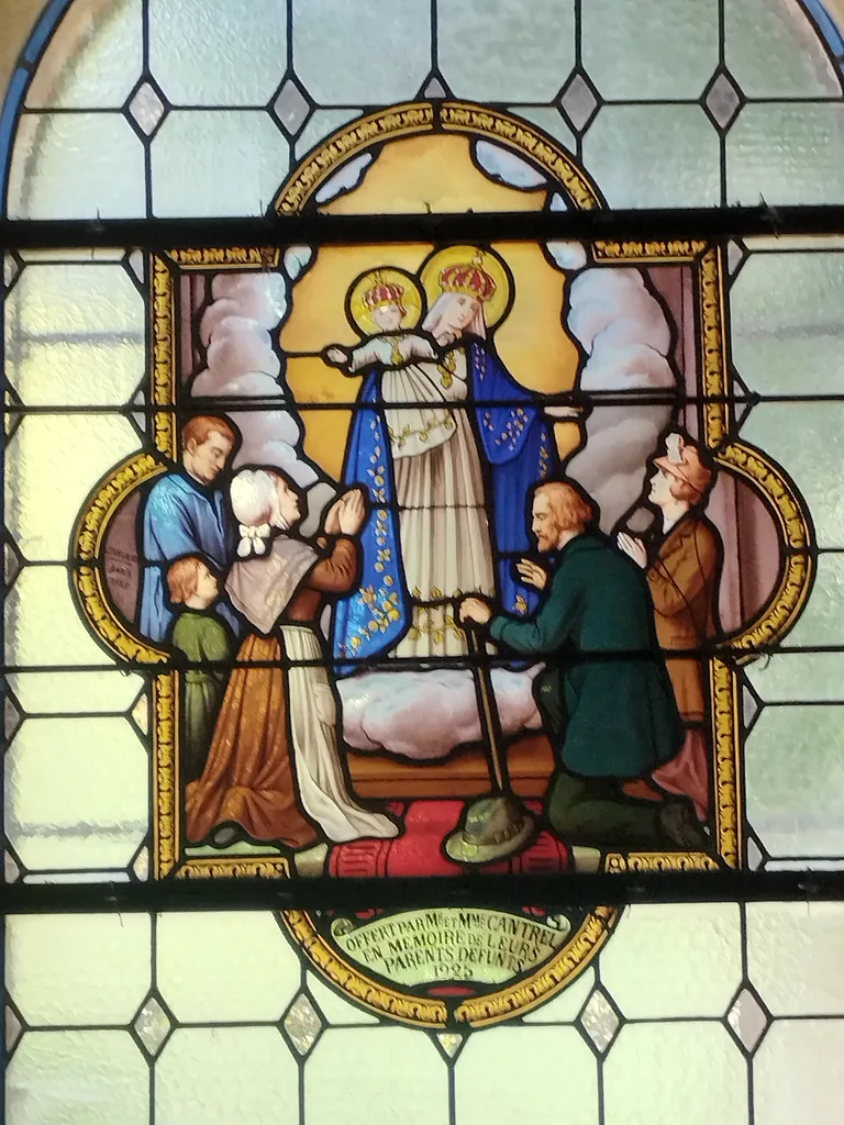 Vitrail Baie 5 dans l'Église Saint-Denis du Hanouard