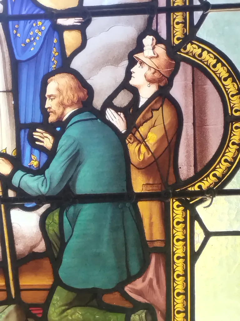 Vitrail Baie 5 dans l'Église Saint-Denis du Hanouard