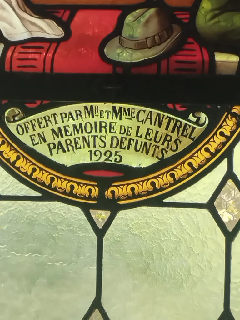 Vitrail Baie 5 dans l'Église Saint-Denis du Hanouard