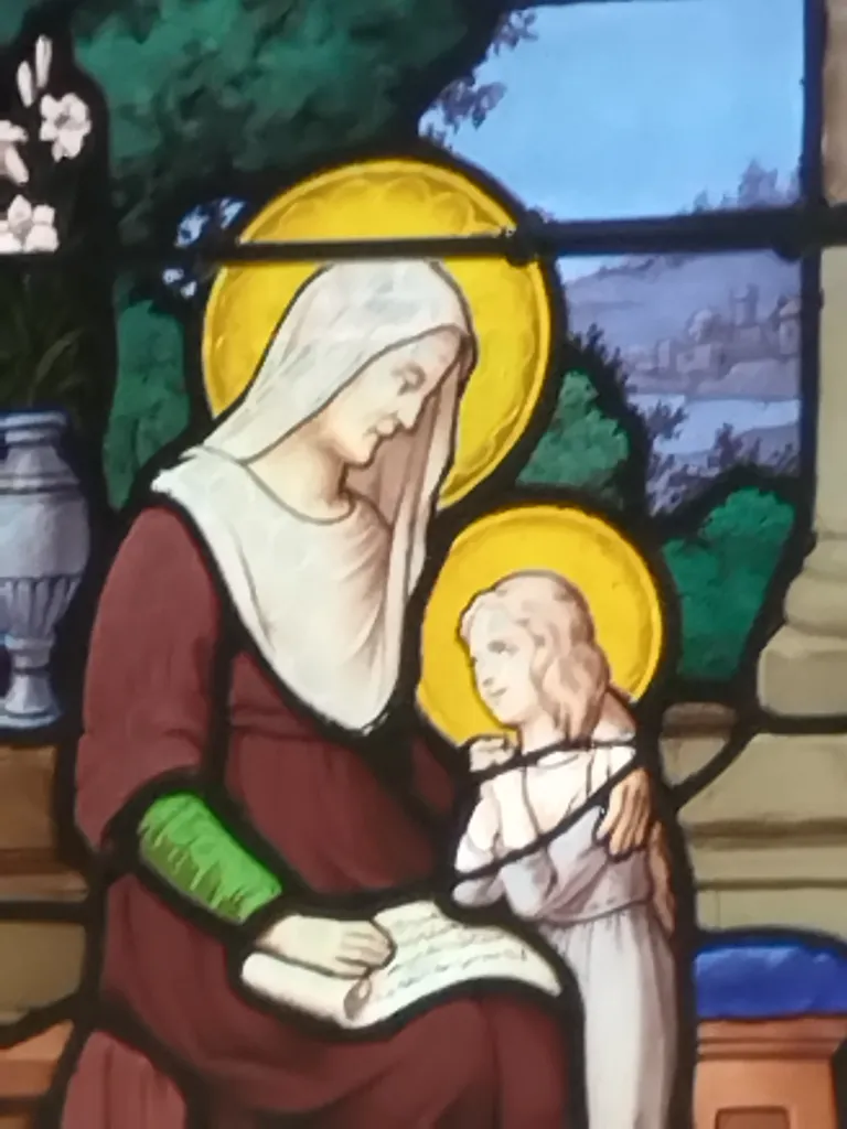 Vitrail Baie 6 dans l'Église Saint-Denis du Hanouard
