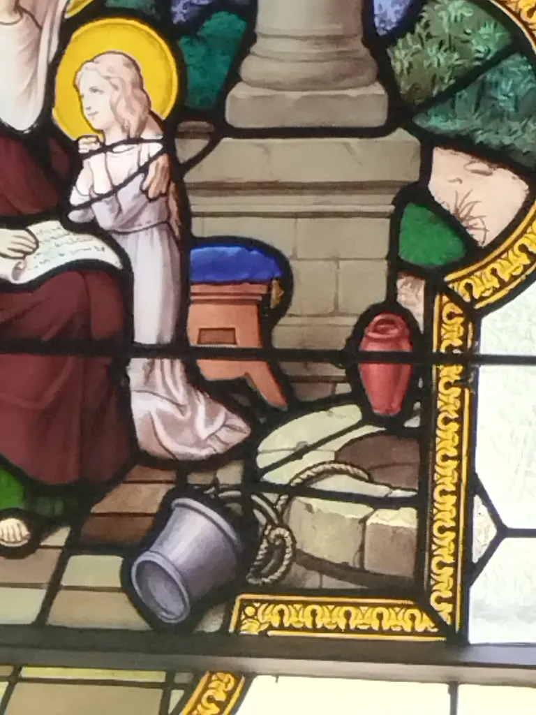 Vitrail Baie 6 dans l'Église Saint-Denis du Hanouard