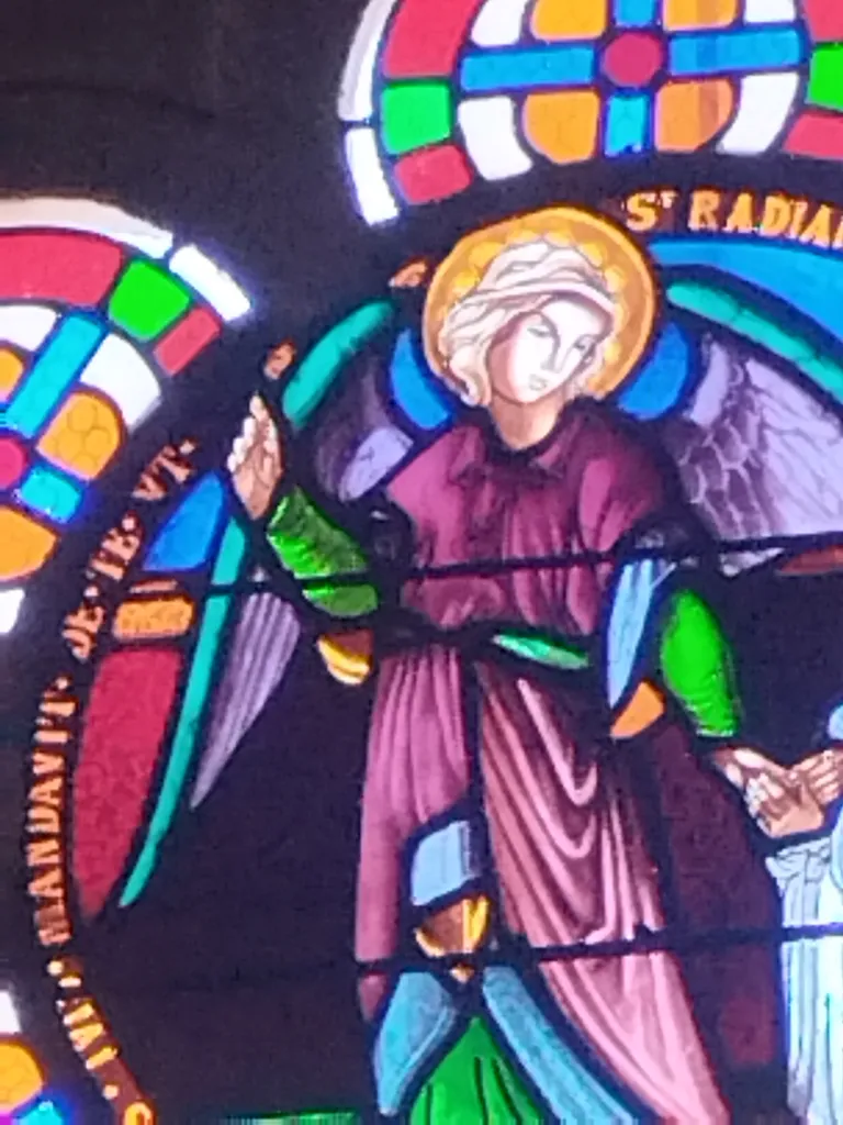 Vitrail Baie 17 : Saint-Radiant dans l'Église Saint-Pierre à Déville-lès-Rouen