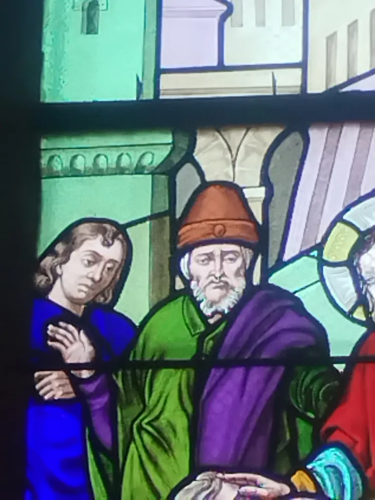 Vitrail Baie 2 dans l'Église Saint-Erkonwald à Gonfreville-l'Orcher