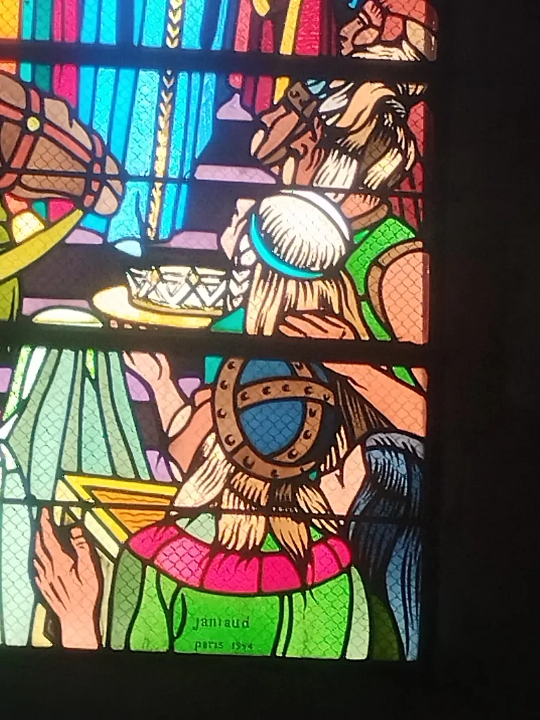 Vitrail Baie 3 dans l'Église Saint-Erkonwald à Gonfreville-l'Orcher