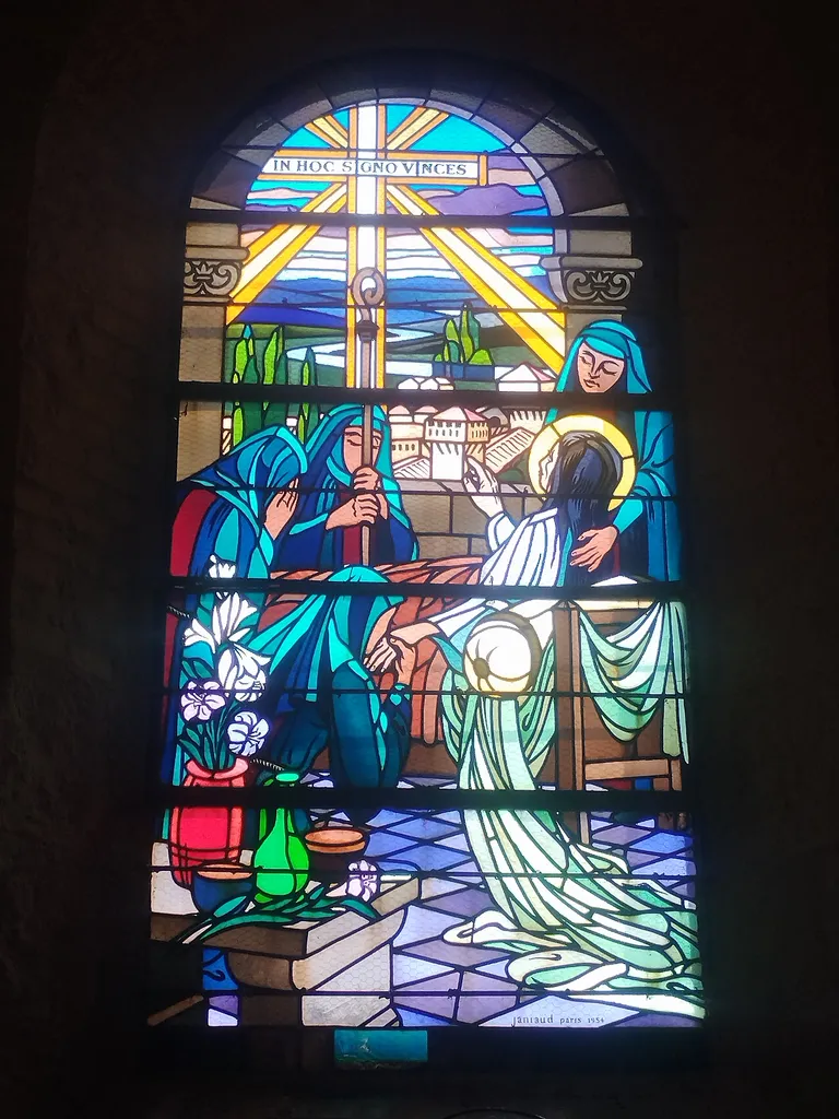 Vitrail Baie 4 dans l'Église Saint-Erkonwald à Gonfreville-l'Orcher