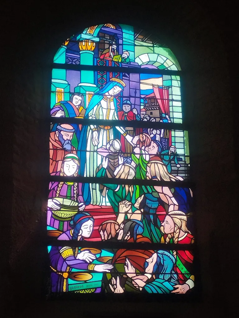 Vitrail Baie 8 dans l'Église Saint-Erkonwald à Gonfreville-l'Orcher