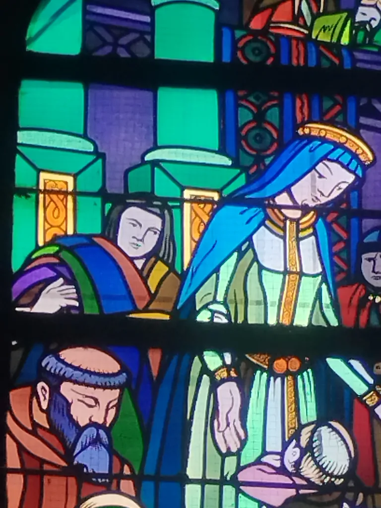 Vitrail Baie 8 dans l'Église Saint-Erkonwald à Gonfreville-l'Orcher