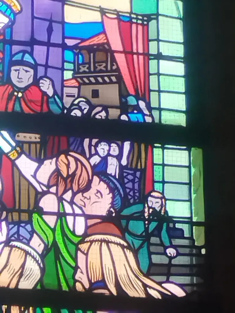Vitrail Baie 8 dans l'Église Saint-Erkonwald à Gonfreville-l'Orcher
