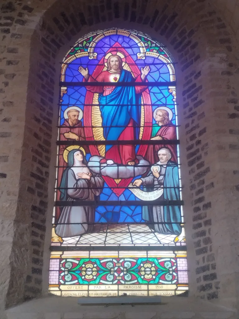 Vitrail Baie 13 dans l'Église Saint-Erkonwald à Gonfreville-l'Orcher