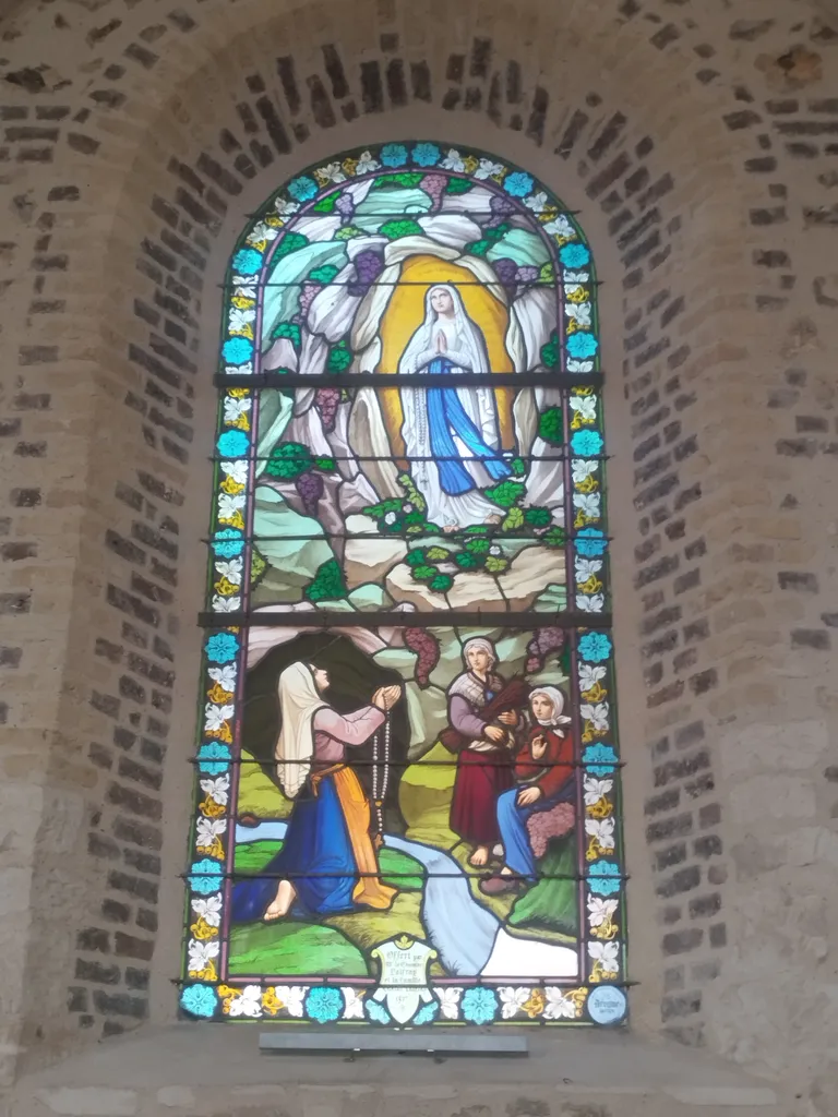 Vitrail Baie 15 dans l'Église Saint-Erkonwald à Gonfreville-l'Orcher