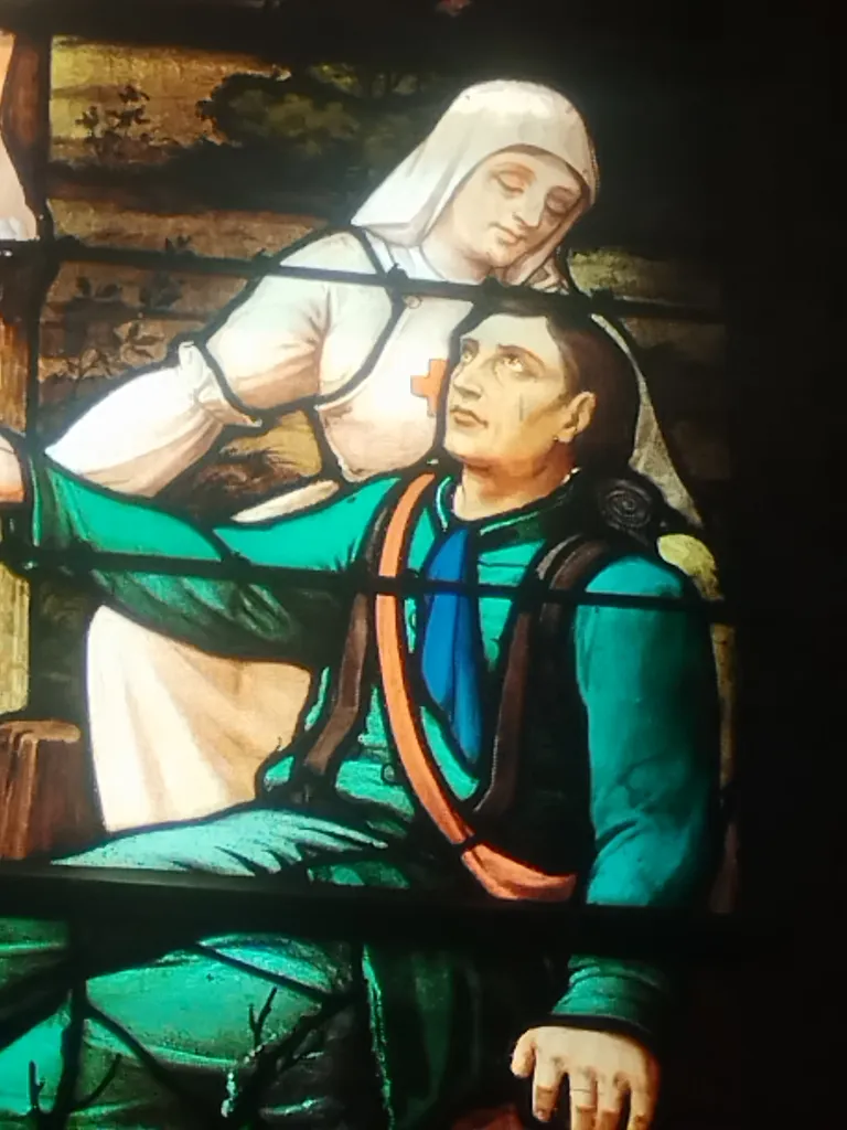 Vitrail Baie 18 dans l'Église Saint-Erkonwald à Gonfreville-l'Orcher
