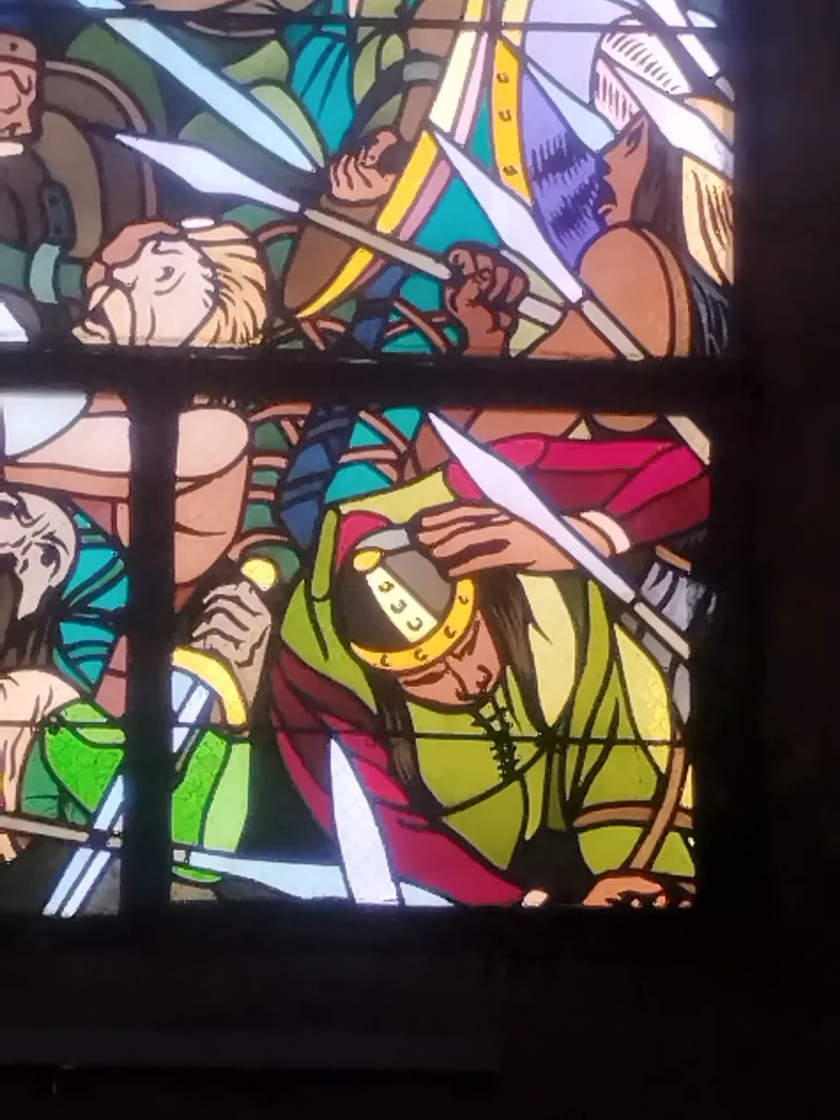 Vitrail Baie 5 dans l'Église Saint-Erkonwald à Gonfreville-l'Orcher