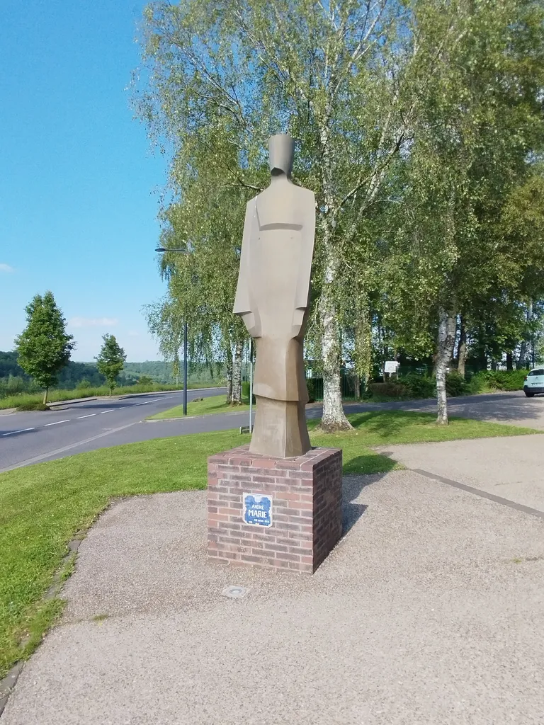 Statue d'André Marie à Barentin