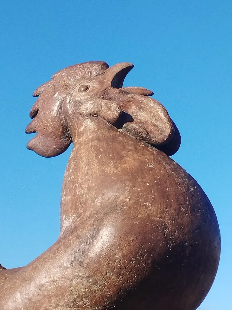 Statue Le Coq à Barentin