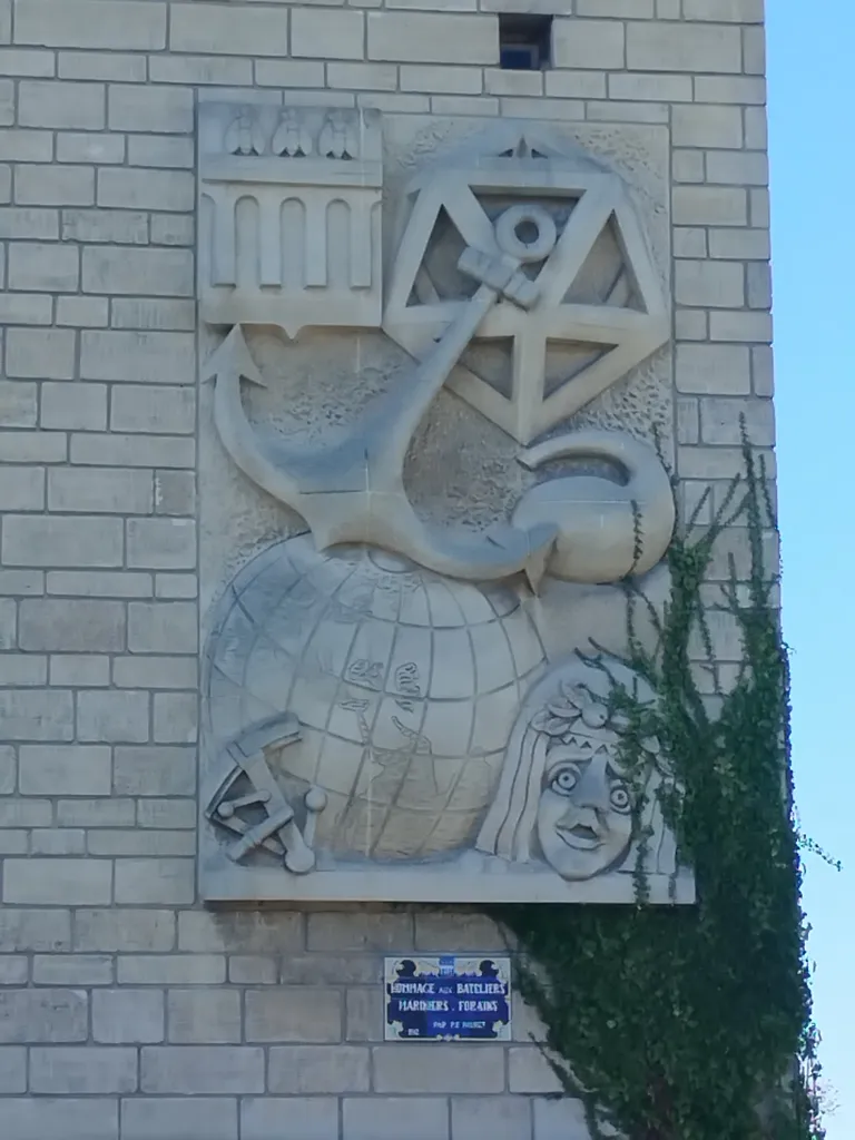 Hommage aux bateliers, mariniers, forains à Barentin