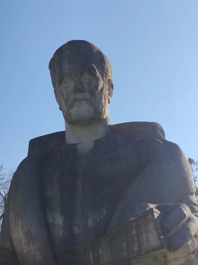 Statue de Louis Pasteur à Barentin
