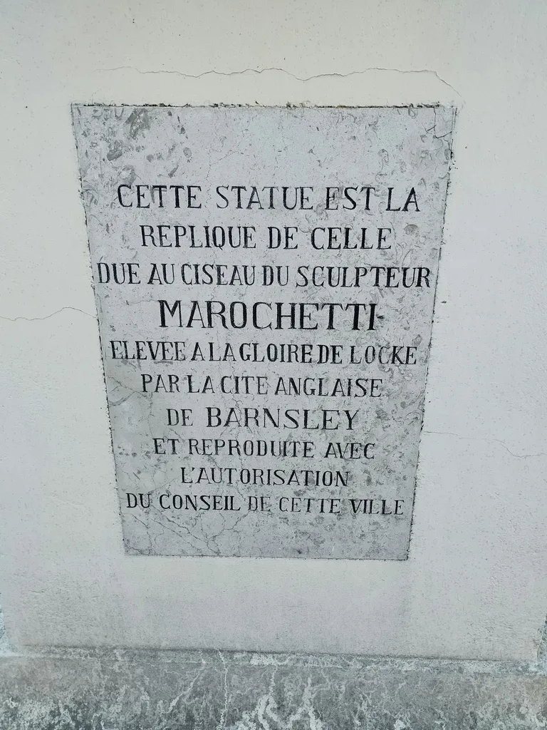Statue de Joseph Locke à Barentin
