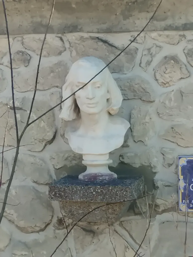 Buste d'Albert Glatigny à Barentin